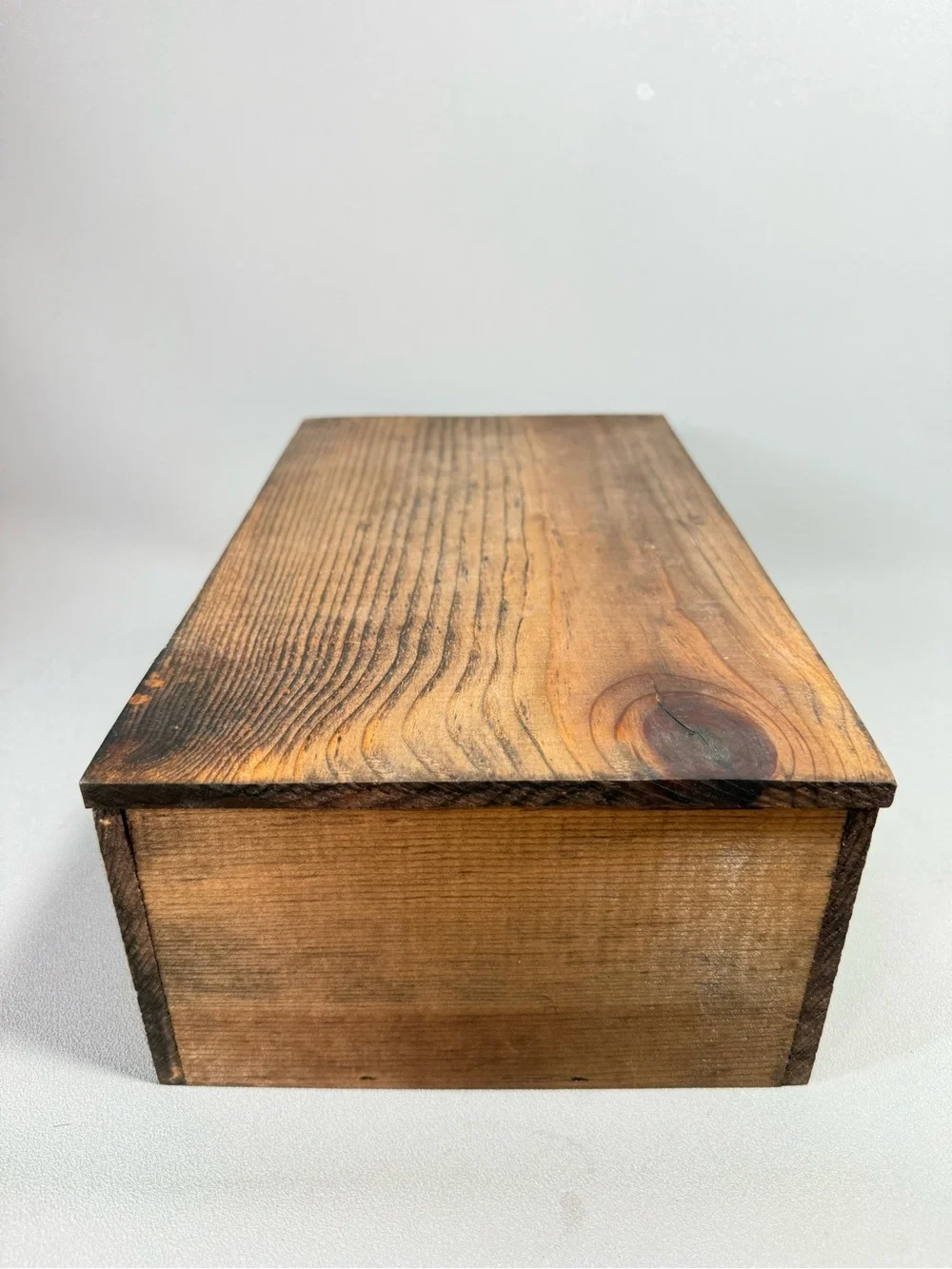 Nordstrom Brown Wooden Storage Box
